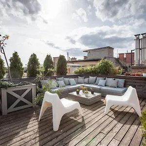 205m2 Penthouse With 75m2 Castle View Terrace And Barbercue - My Loft In Appartement Budapest